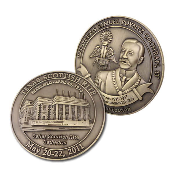 Double sides coin
