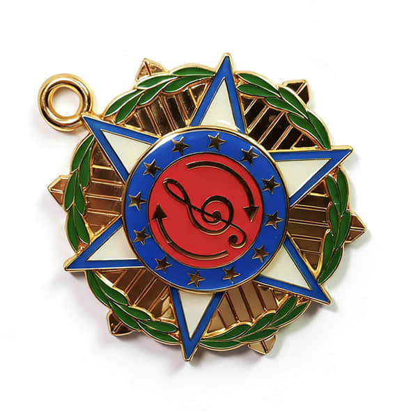 Enamel Medal